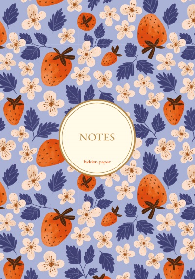 Bez Ciltli Çizgili Defter 12 (Hidden Paper)