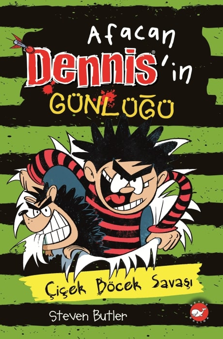 Afacan Dennis'İn Günlüğü 2 - Çiçek Böcek Savaşı (Ciltli)