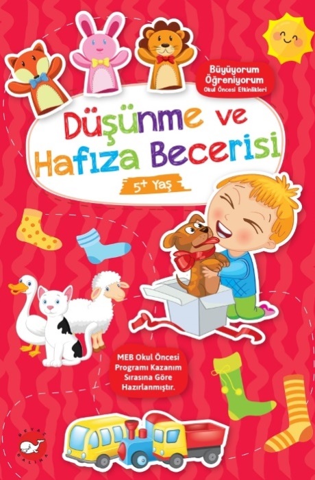 Büyüyorum Öğreniyorum Okul Öncesi Etkinlikleri - Düşünme Ve Hafıza Becerisi 5+Yaş