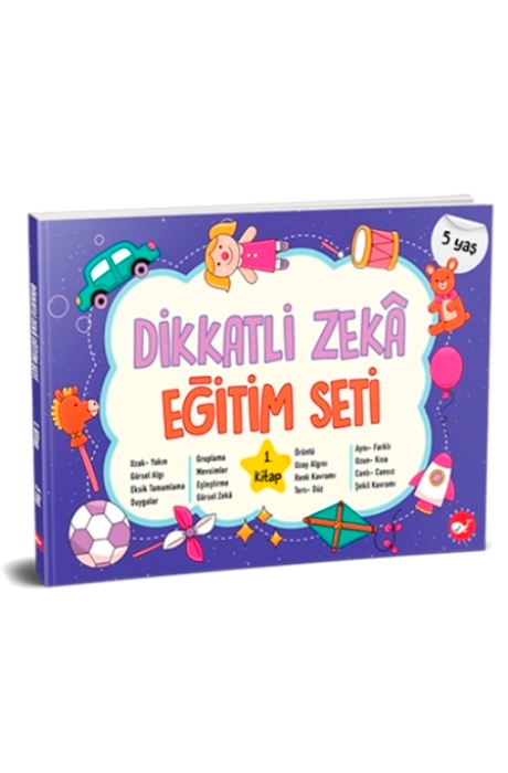 Dikkatli Zekâ Eğitim Seti 1. Kitap (5 Yaş)