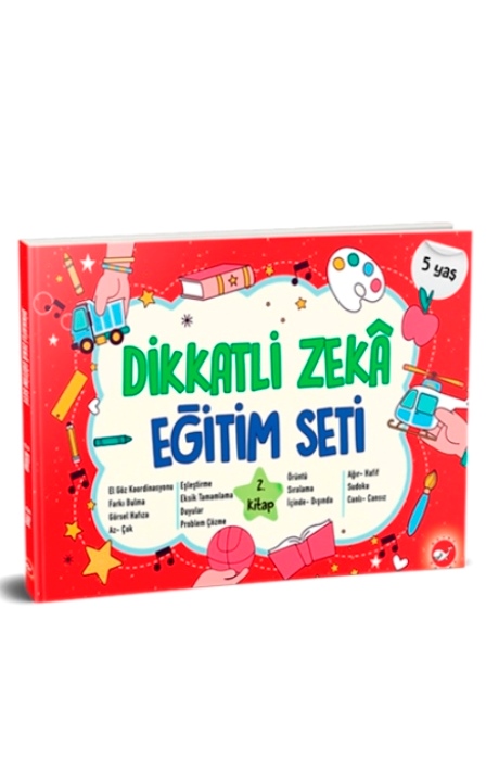 Dikkatli Zekâ Eğitim Seti 2. Kitap (5 Yaş)