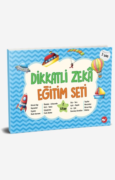 Dikkatli Zekâ Eğitim Seti 2. Kitap (3 Yaş)