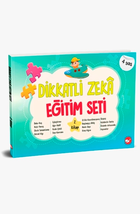 Dikkatli Zekâ Eğitim Seti 2. Kitap (4 Yaş)