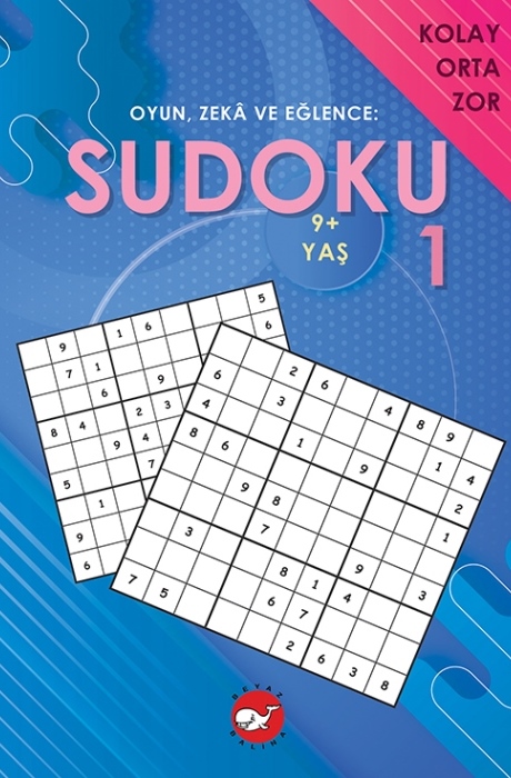 Oyun, Zeka Ve Eğlence: Sudoku 1 Kolay, Orta, Zor (9+ Yaş)
