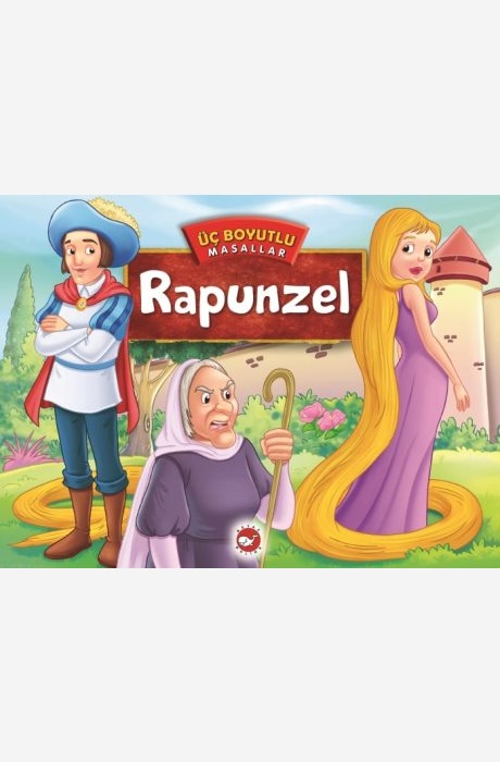 Üç Boyutlu Masallar - Rapunzel (Ciltli)